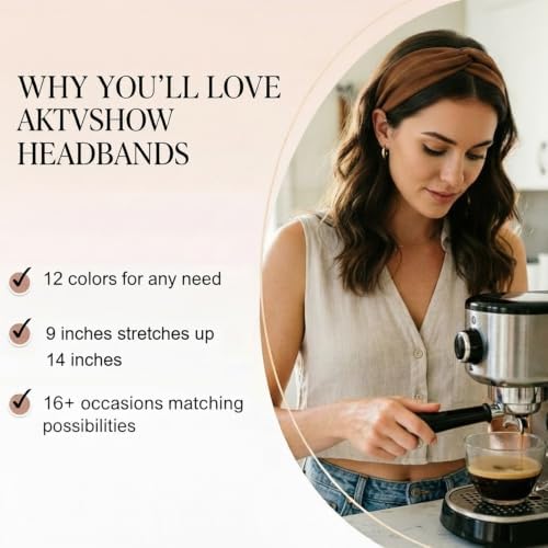 12 Pack Headbands for Women Wide Stretchy Twist Knot Headbands Bulk — view 6