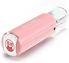 Hanko Festival Neko Jirushi (Peach) Oscca Name Seal Seal Stamp with Illustration Stamp Capless Rotation [HK020]