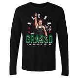 500 LEVEL UFC Alexa Grasso Victor Men's Long Sleeve T-Shirt (Black, 2XL)