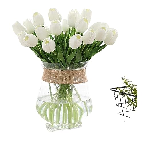 Fleurs artificielles tulipes : sublimez votre cuisine et chambre avec ce bouquet 10 pièces