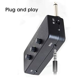 Ampli de casque de guitare, mini haut-parleur de guitare électrique F1R pour guitare de poche de voyage électrique – Image 6