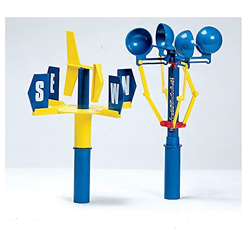hand2mind Plastic Weather Vane, Wind Instruments, Science Supplies for Classroom, Mini Wind Vane, Weather Tools for Classroom, Wind Science, Classroom Tools, Wind Indicator, Preschool Science image 5