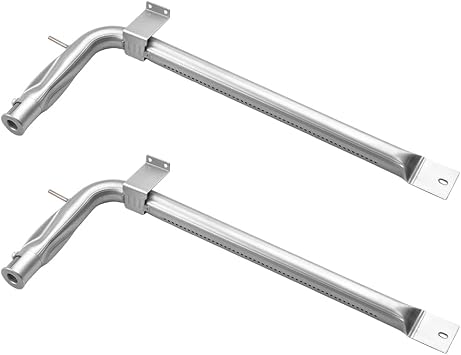 PB050012 Oven Burner Tubes for Viking Appliance, 2 Pack | Stainless Steel Grill Parts for EVGIC305 VGIC365 VGRC605 VGSS480 VGIC367 VGSC300 VGSC305 Viking Gas Range Parts, 17 inch