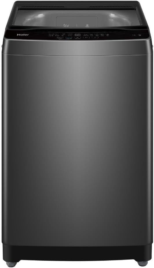 Haier 8 Kg Fully Automatic Washing Machine, Top Load, 8 Program, i Wash, Fuzzy Control, Quick Wash, Bionic Filter, HWM80-316S6, Silver 2026