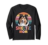 Photo Gallery retro sheltie mom shetland sheepdog maglia a manica Photo Gallery retro sheltie mom shetland sheepdog maglia a manica