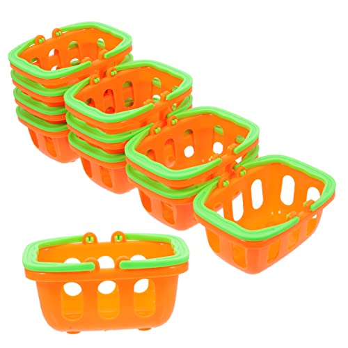 Ibasenice 30 Pcs Mini Shopping Basket Shopping Carts For Groceries Shopping Cart For Kids Mini Accessories Mini Grocery Basket Tiny Shopping Cart Mini Supermarket Handcarts Small Model Toy #TOP6