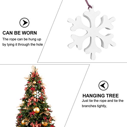 Exceart Snowflake Resin Molds Diy Silicone Casting Soap Mold Crystal Epoxy Mold For Diy Crafts Wedding Christmas Hanging Decoration Home Ornament #TOP6