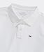 vineyard vines Boys' Edgartown Short Sleeve Pique Polo, White Cap, 3