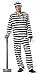 California Costumes Men's Jailbird Costume
