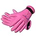 Dive & Sail 3mm Kids Neoprene Skid-proof Wetsuit Gloves for Surf Snorkeling Diving (Pink, S)