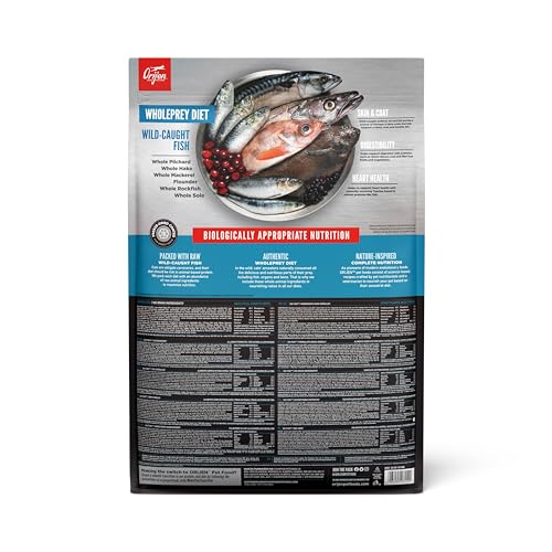 Orijen Six Fish Futter für Katzen und Kätzchen
