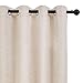 Deconovo 100% Blackout Curtains, Living Room Curtains Jacquard, Blackout Curtains for Bedroom, 2 Panels,Caramel-Jacquard,52x84 Inch