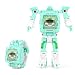 Reloj robot para niños, reloj , reloj para niños y niñas, relojes digitales de proyección para niños, reloj robot 3 en 1 para niños, reloj de juego educativo como regalo para niños de jardín de infant