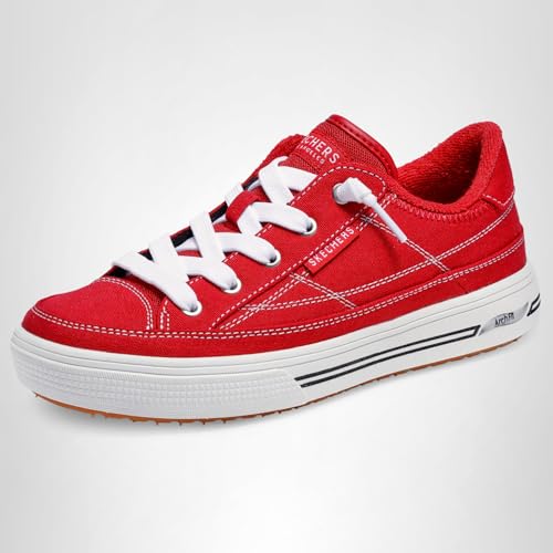 Skechers Skechers Street Women's, Arcade Arch FIT - Arcata, RED, 10 M US