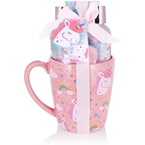 BRUBAKER Unicorn Bath and Shower Gift Set Cover
