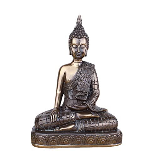 Statue de Bouddha et décor zen de méditation pour table de bureau