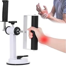 Arm rehabilitation rotation trainer, Adjustable Resistance Hand & Wrist Rehab Device for Forward/Reverse Motion, Upper Limb Weakness Recovery & Hand Function Therapy,A