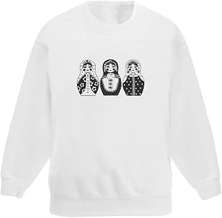 Azeeda 'Russian Matryowka Dolls' Kid's Sweatshirt/Jumper (7-8 Years) (KW00026049)