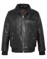 Schott NYC Herren Lederjacke LC 1380, Gr. X-Large, Braun – Ansicht 3