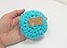 Set of 2 Aqua Reusable Dish Scrubbies for your Zero Waste Kitchen