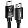 UGREEN 8K HDMI Kabel 2.1 Nylon 8K 60Hz 4K 120Hz, Compatibel met PS5 enz(1M)