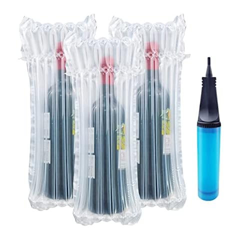 Wine Bottle Travel Protector Bags, Conilly 10 Packs Inflatable Air Column Packaging Bubble Bag with Free Inflator Pump, Reusable Wine Bottle Protector,Safe Choice for wine Transportation Cover