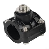 Supporto per palo per Garmin per panoptix LVS32, staffa trasduttore per pesca su ghiaccio a 0 gradi, compatibile con sistema livescope 010-12676-15