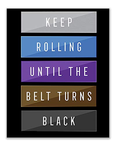 Jiu Jitsu Photos - Set Of 4 (8 Inches X 10 Inches) Prints #TOP1