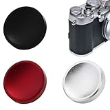 BAHME 3 Pcs Konkaver Auslöser aus Aluminiumlegierung 11 MM, Universal Auslöseknopf Kompatibel mit Fujifilm XT5 X100VI XT50 X-Pro3 Kompatibel mit Nikon ZF DF Kompatibel mit Lei-ca Q3 M10 M11