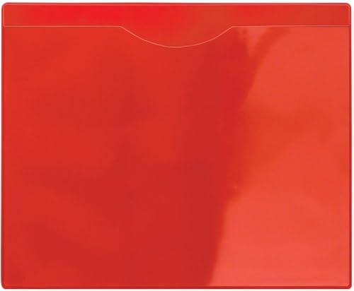 StoreSMART® - File Jacket - 24 Pack - 6 ea. of Opaque Variety Pack: Black, Red, Green, Blue - Heavy Duty Plastic - FJ85OPVP-24