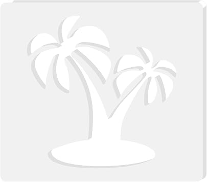 Palm Tree Router Templates, Acrylic Router Inlay Template