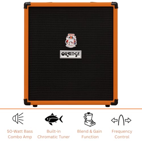 Image of Royal Sovereign Orange Crush50 Bass Guitar Combo 1x12 50 Watts