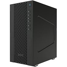 Itek SMALLCOM-P Case Mini Tower, mATX, USB3, 2XUSB2, Type-C, Mesh, Black