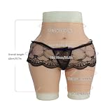 Color 1,Upgrade,XZZXQNB Pełne Sylikonowe Majtki z Sztuczną Pochwą i Kształtowaniem Sylwetki - Modelujące Shorty z Wypełnieniem i Efektem Push-Up dla Crossdresserów