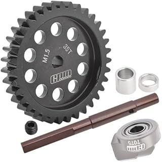 40Cr Carbon Steel M1.5 Spur Gear 35T for 1:5 Traxxas X Maxx 6S / X Maxx 8S / XRT 8S Monster Truck Upgrades