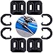 4 Pièces Câble C-Clips Cyclisme Clip de Vélo en Plastique Clips C pour Vélo Clip de Câble de Vélo Vélo Câble C-Clips Clips de Câble de Frein et de Vitesse pour VTT et Autres Vélos