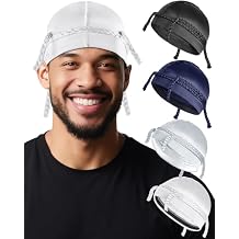 Babalet Wave Cap for Men Women Silky Elastic Satin Dorag, Maximum Wave Formation, Ultra-Compression, Breathable Satin Doo rag