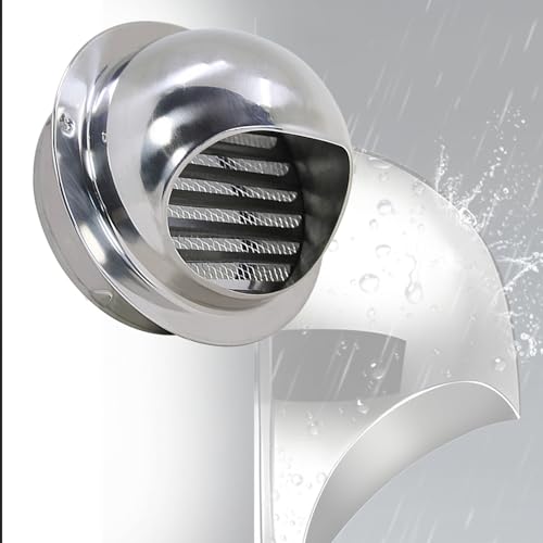 Sortie d'air murale durable en acier inoxydable pour hotte de cuisine