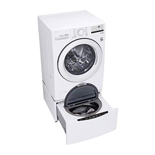LG WM3400CW 4.5 cu ft Front-Load Washer – High-Efficiency, LoDecibel™ Quiet Operation, 6Motion™ Technology, White