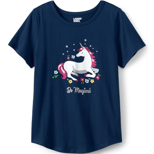 Lands' End Girls Graphic Tee