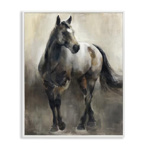 Copper Nickel Horse Rustic, 24 x 30 Inch Framed Giclée Print