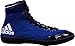 Adidas adizero Varner Wrestling Shoe, Royal/White/Black, 9 M US