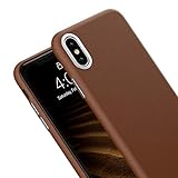 iPhone Xs Max, iPhone Xs Max Leather Protective Drop Proof Case, HITCASE Ferra Premium Handcrafted...
