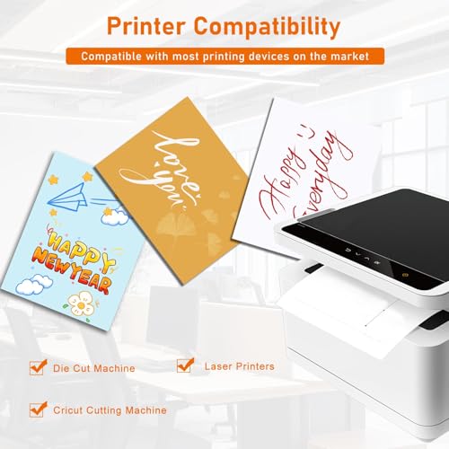 30 Blatt Gold Schimmer Kartonpapier 250g/m² – Dickes Druckerpapier A4, Fotokarton & Bastelkarton Goldpapier zum Basteln, Glitzerpapier für Einladungen, Urkunden, Karten, Scrapbooking & DIY 210x297mm