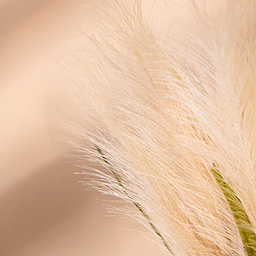 Lackingone 4Pcs Pampas Grass Decor 30 Inch Artificial Pampas Grass Branches, Faux Pampas Grass Boho Room Decor Flowers Bunches For Home Kitchen Wedding Party #TOP4
