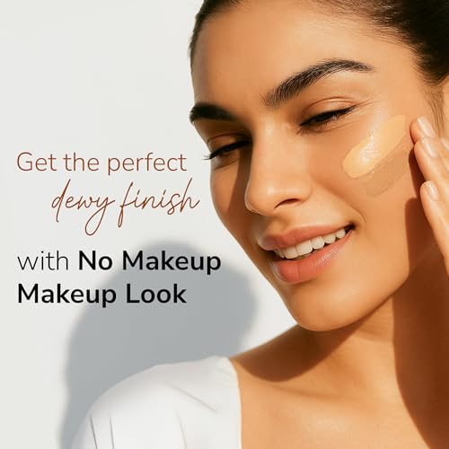 Image of Mila Beaute Perfect Cover Cc Cream With Spf 24+ I Light Makeup With Natural Coverage & Dewy Finish I Skin Tint With Squalene I Hydrate & Brighten Skin |conceal Dark Spots (25ml, Cream Puff)