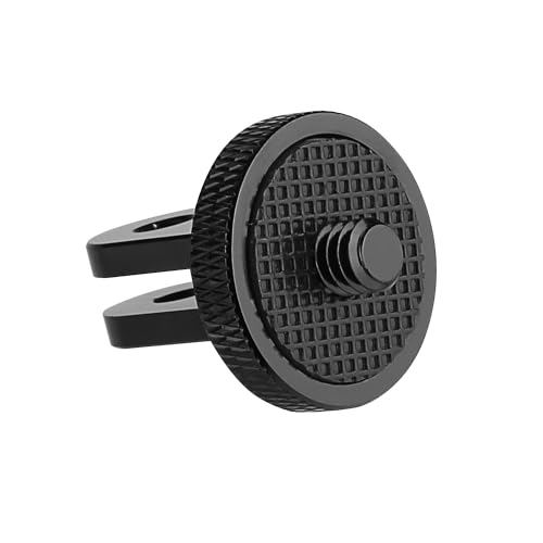 Adaptador de conversión 1/4" de aluminio compatible con GoPro e Insta360 pack de 6 6