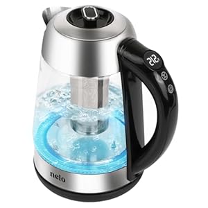 Nelo Electric Kettle with Removable Tea Infuser
