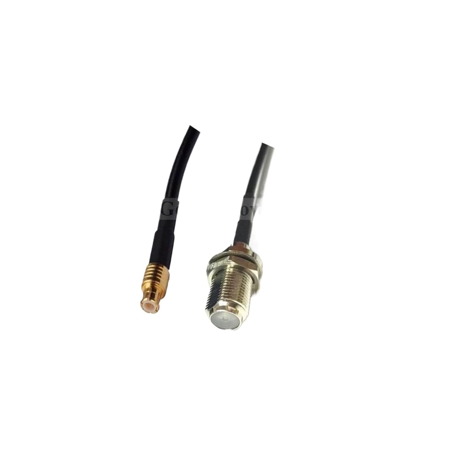 Coaxial Right Angle/Straight F Male/Female Jack to Right RG174 | Angle/Straight MCX Male Right Angle Connector, 15cm Coaxial Cable(4)