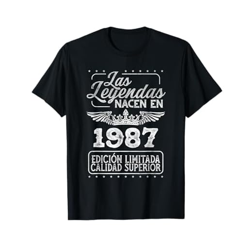 Las Leyendas nacen en 1987 - 35 años Cumpleaños Regalo de 35 Camiseta